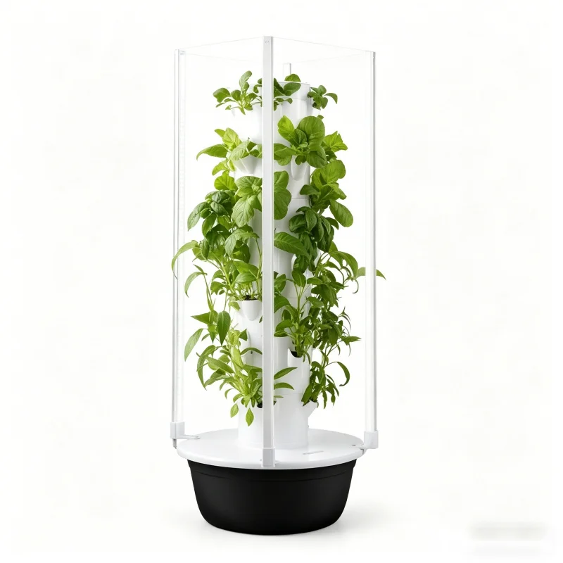 Smart Garden Vertical Planter - หอปลูกผักไฮโดรโปนิกส์ 5 ชั้น แบบสมาร์ทพร้อมไฟปลูก - ระบบปลูกผักแนวตั้งแบบไร้ดิน