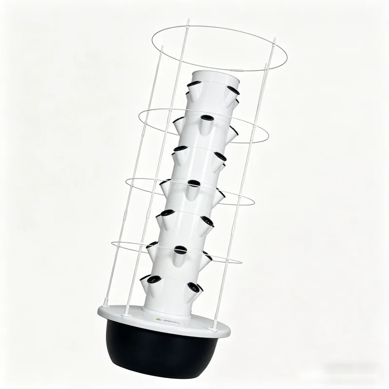 Smart Garden Vertical Planter - เครื่องปลูกผักแบบแอโรโปนิกส์ 9 ชั้น พร้อมโครงตาข่าย ปลูกผักแนวตั้งอัจฉริยะ ปลูกแบบไร้ดิน