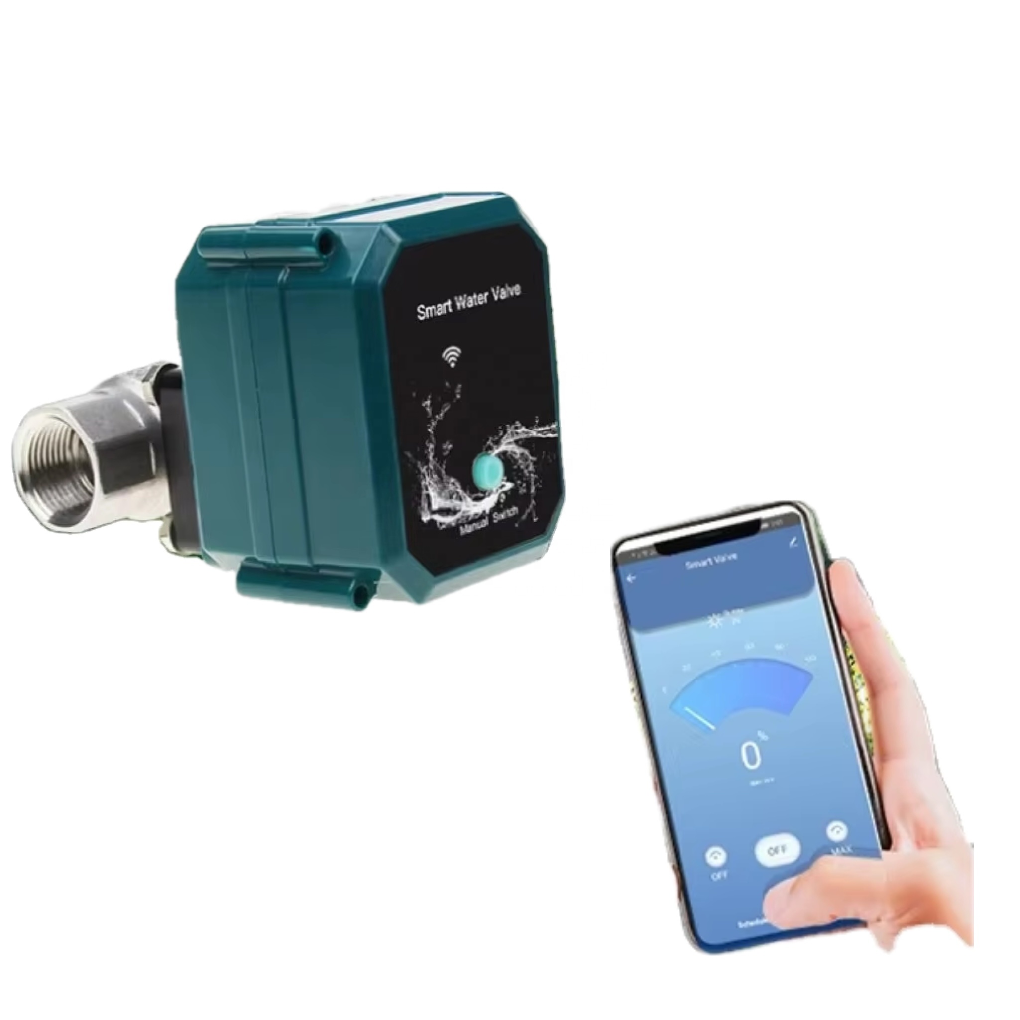 Smart Garden Water Features - ระบบชลประทานอัจฉริยะควบคุมผ่าน WiFi พร้อมระบบตัดอัตโนมัติ สำหรับฟาร์มและสวน โครงสร้างลูกบอลไฟฟ้า
