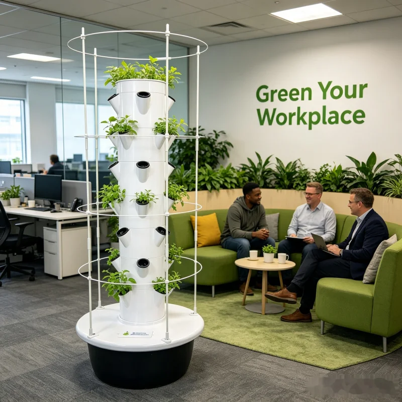 หอปลูกผักแนวตั้งแบบไฮโดรโปนิกส - Smart Garden Vertical Planter บทวิจารณ์และราคา