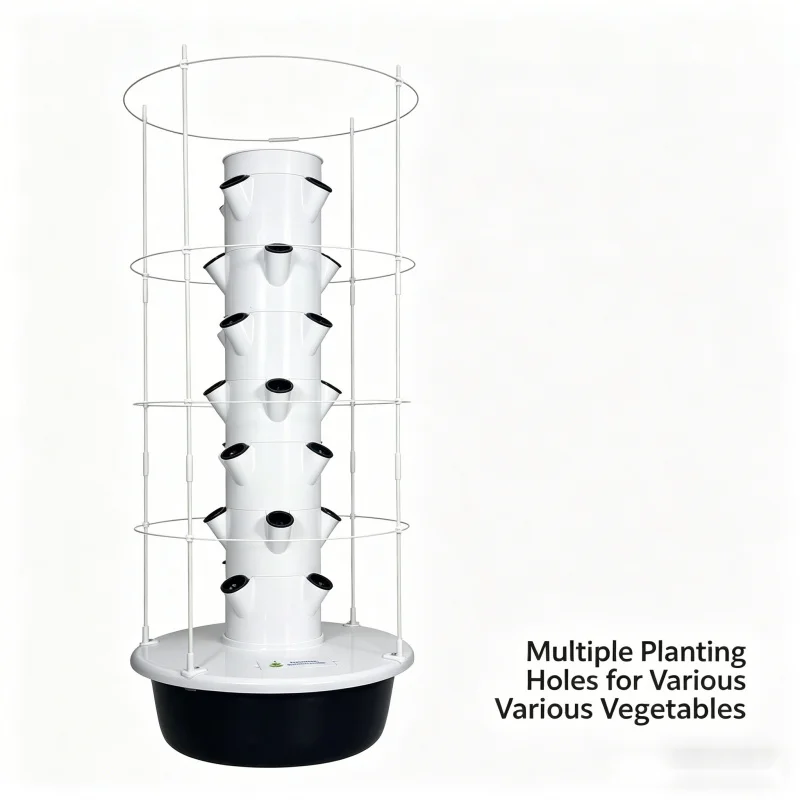 หอปลูกผักแนวตั้งแบบไฮโดรโปนิกส - Smart Garden Vertical Planter บทวิจารณ์และราคา