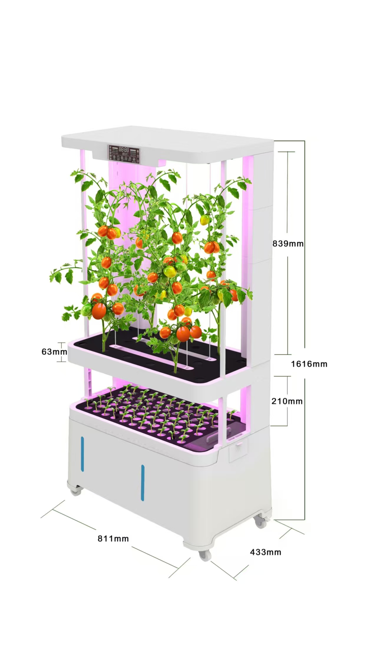 ระบบปลูกผักแนวตั้งขั้นสูงแบบไฮ - Smart Garden Vertical Planter บทวิจารณ์และราคา