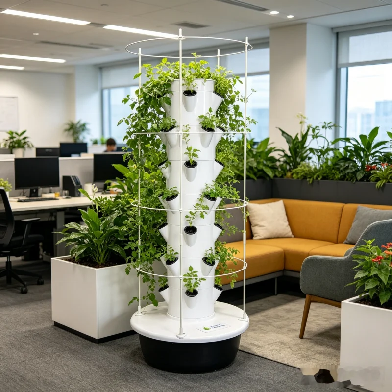 ระบบปลูกผักไฮโดรโปนิกส์แบบ 9 ช - Smart Garden Vertical Planter บทวิจารณ์และราคา