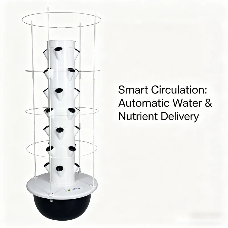 ระบบปลูกผักไฮโดรโปนิกส์แบบ 9 ช - Smart Garden Vertical Planter บทวิจารณ์และราคา