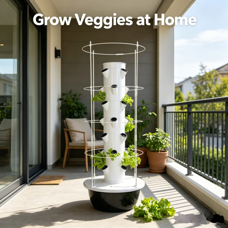 ระบบปลูกผักแนวตั้งอัจฉริยะในร่ - Smart Garden Vertical Planter บทวิจารณ์และราคา