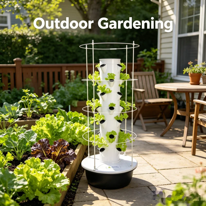 ระบบปลูกผักแนวตั้งอัจฉริยะในร่ - Smart Garden Vertical Planter บทวิจารณ์และราคา