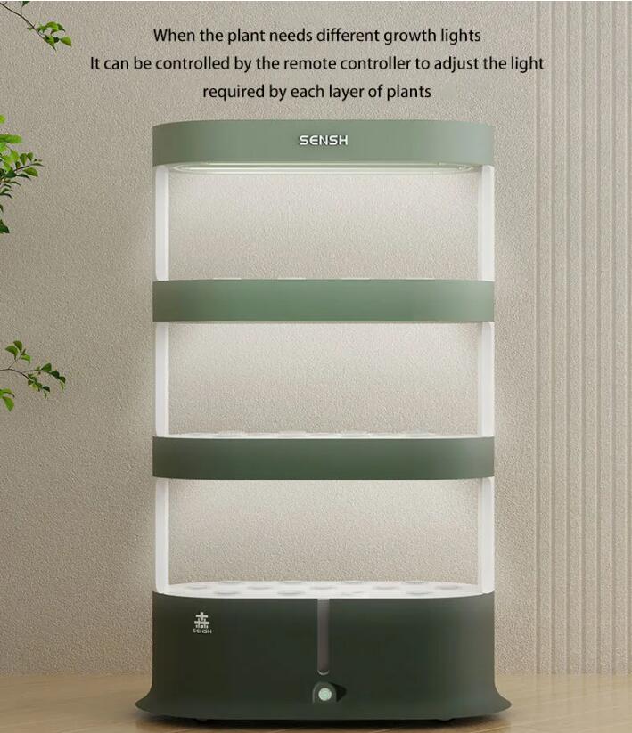 ระบบปลูกไฮโดรโปนิกส์ในร่มแนวตั - Smart Garden Vertical Planter บทวิจารณ์และราคา