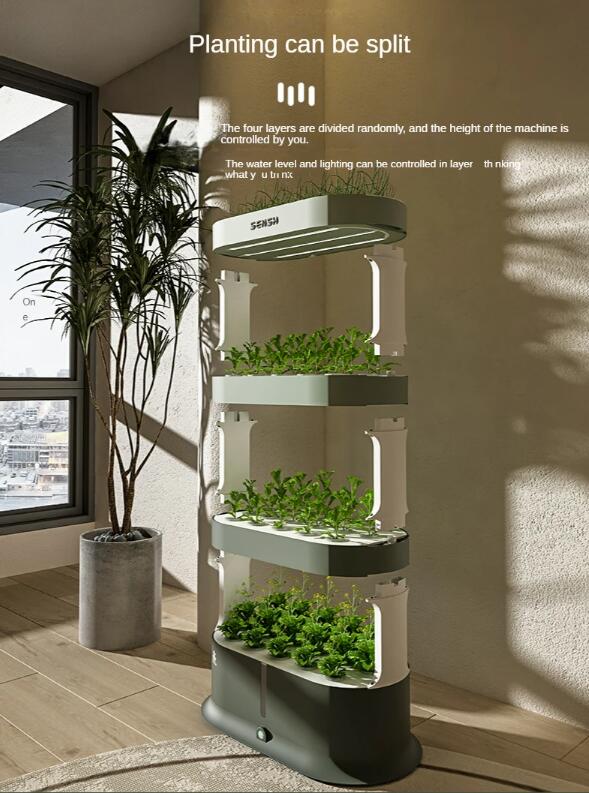 ระบบปลูกไฮโดรโปนิกส์ในร่มแนวตั - Smart Garden Vertical Planter บทวิจารณ์และราคา