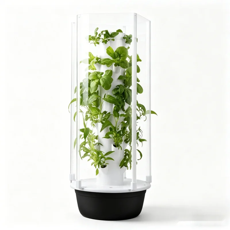 หอปลูกผักแนวตั้งแบบไฮโดรโปนิกส - Smart Garden Vertical Planter บทวิจารณ์และราคา
