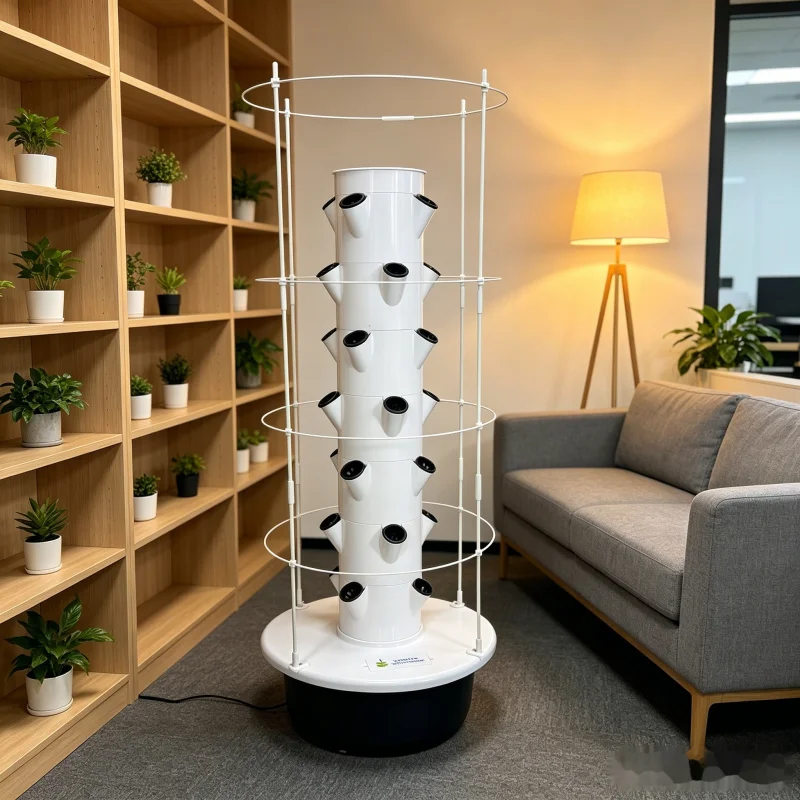หอปลูกผักแนวตั้ง 5 ชั้น แบบไฮโ - Smart Garden Vertical Planter บทวิจารณ์และราคา