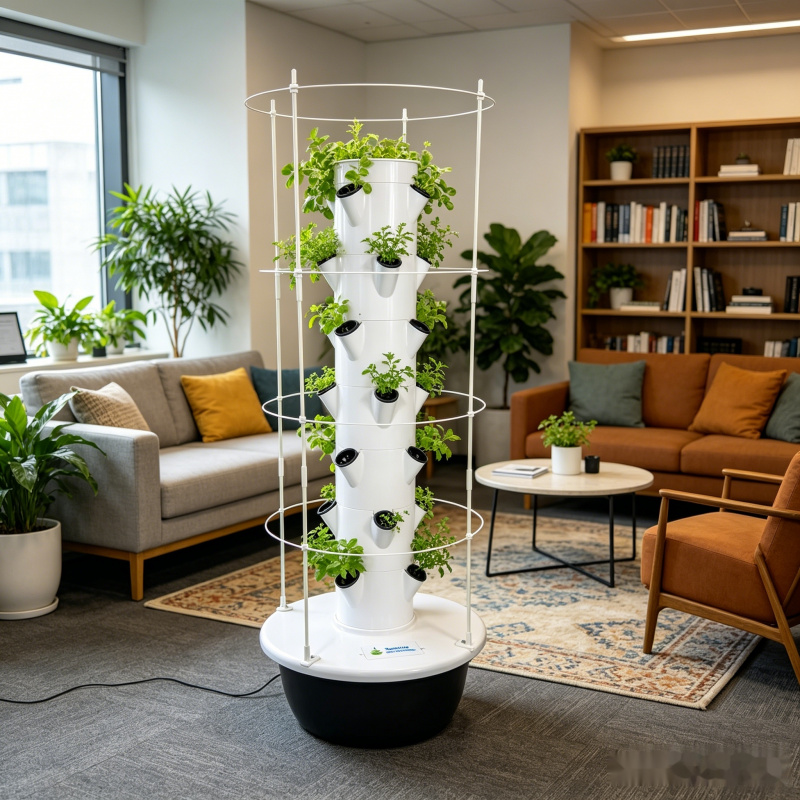 ระบบปลูกผักแนวตั้งแบบไฮโดรโปนิ - Smart Garden Vertical Planter บทวิจารณ์และราคา