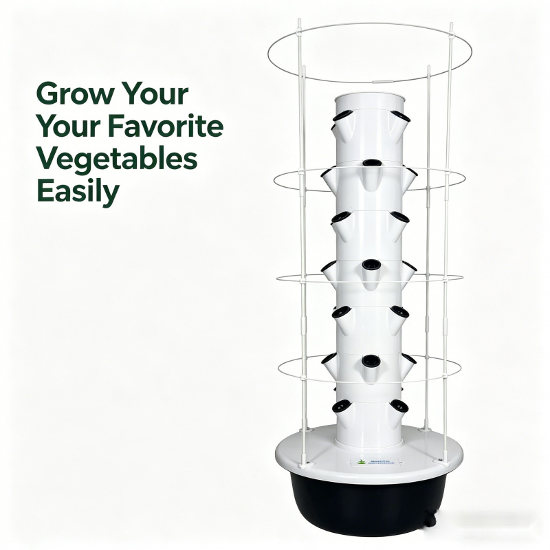 ระบบปลูกผักแนวตั้งแบบไฮโดรโปนิ - Smart Garden Vertical Planter บทวิจารณ์และราคา