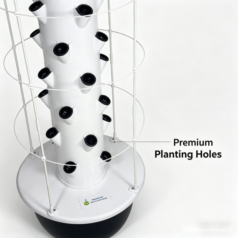 ระบบปลูกผักแนวตั้งแบบไฮโดรโปนิ - Smart Garden Vertical Planter บทวิจารณ์และราคา