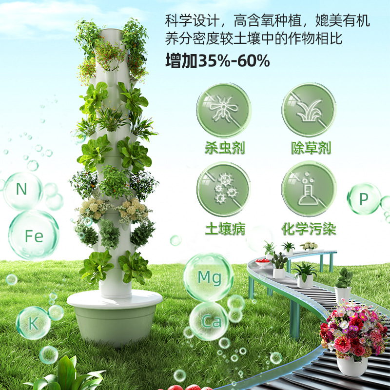 หอปลูกผักไฮโดรโปนิกส์แนวตั้งอั - Smart Garden Vertical Planter บทวิจารณ์และราคา