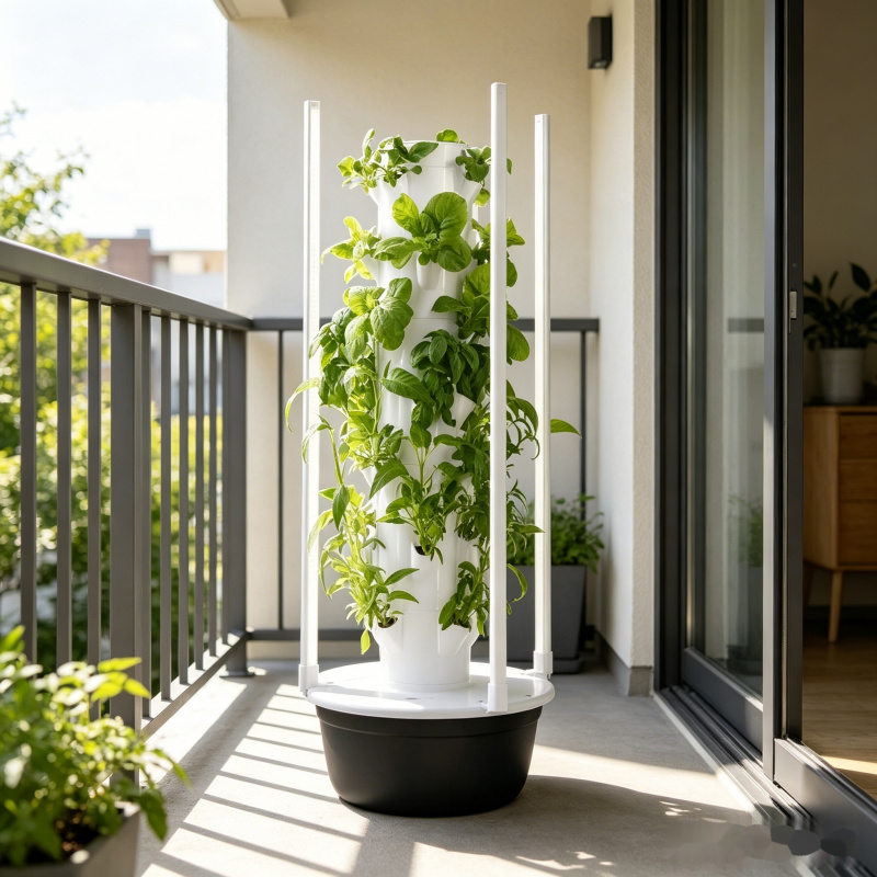 ชุดปลูกผักไฮโดรโปนิกส์แบบแนวตั - Smart Garden Vertical Planter บทวิจารณ์และราคา